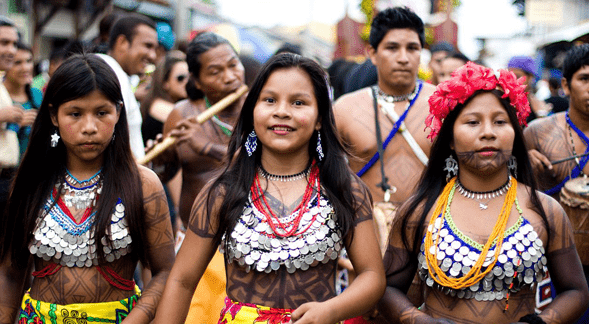 Embera indianen