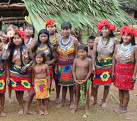 Embera indianen