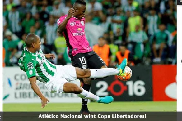 Atlético Nacional wint Copa Libertadores!