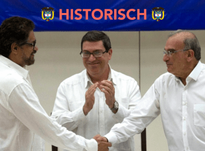 DEFINITIEF HISTORISCH AKKOORD COLOMBIA EN FARC