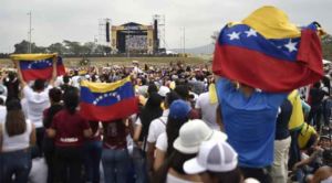 Venezuela Live Aid in Colombia groot succes