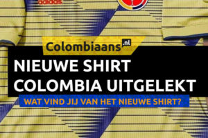 Nieuwe shirt Colombia 2019 gelekt