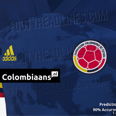 uitshirt Colombia 2020