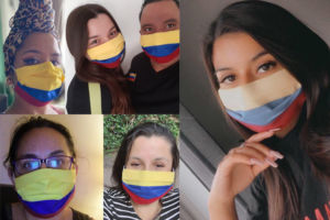 Exclusief te koop: Het Colombia mondkapje