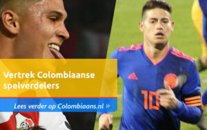 Vertrek Colombiaanse spelverdelers