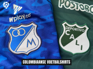 Voetbalshirts van Colombiaanse clubs te koop in Nederland