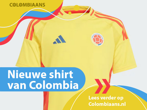 nieuwe shirt Colombia 2024
