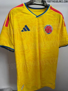 Exclusief: Het uitgelekte shirt van Colombia